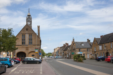 The High Street in Moreton in Marsh, Gloucestershire, United Kingdom