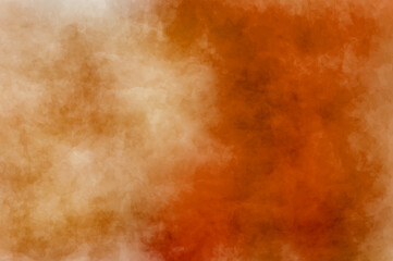 Wall Mural - digital painted surface in orange and yellow colors. chaotic paint splashes on canvas. contemporary 