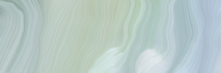 Aufkleber - unobtrusive colorful contemporary waves illustration with silver, light gray and lavender color
