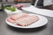 Albacore Tuna, Raw Slices
