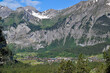 panoramic view of the village of Kandersteg and the surrounding mountains