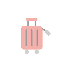 Poster - Suitcase, summer icon. Simple color vector elements of vacation icons for ui and ux, website or mobile application