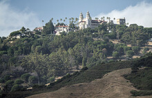 HEARST CASTLE FROM HIGHWAY 1 CALIFORNIA