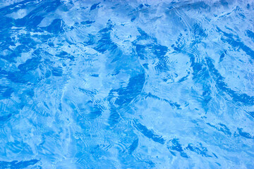 Wall Mural - blue and white pool water