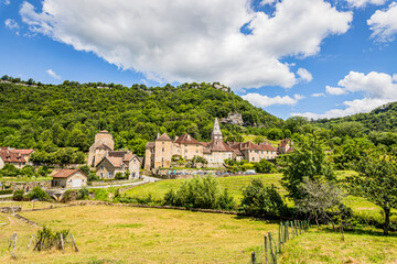 Poster - Le village de Baume les Messieurs