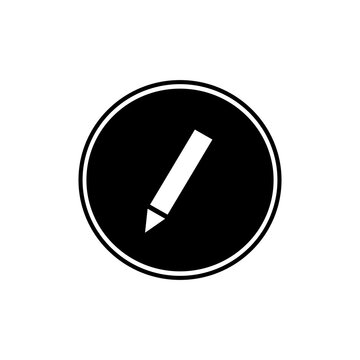 Pen / pencil icon. Edit button trendy flat style vector icon. symbol for your web site design, logo, app UI.
