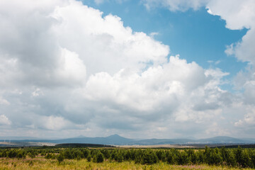 mountains, hills and natural beauties of Bashkortostan