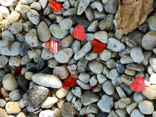 pebbles on a beach