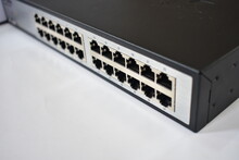 Network Hub And Patch Panel, Smart Ethernet Switch 24 Ports