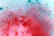 © Iveta - red and blue abstract water colour background