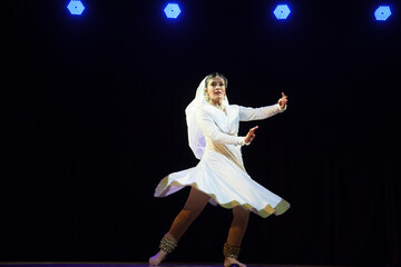 Wall Mural - A beautiful kathak dancer