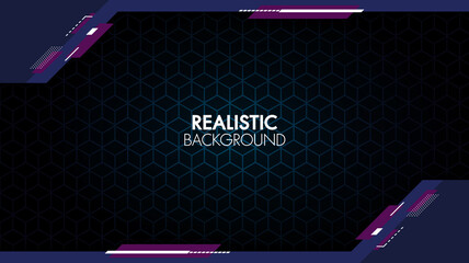Wall Mural - abstract background gradient design with geometric composition.futuristic minimal pattern place for 