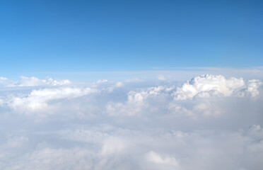 Wall Mural - the vast blue sky and clouds sky
