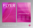 vector flyer design template. book cover, booklet, leaflet, poster layout. 