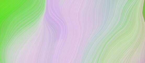 Aufkleber - background graphic design with modern soft swirl waves background illustration with light gray, moderate green and dark sea green color