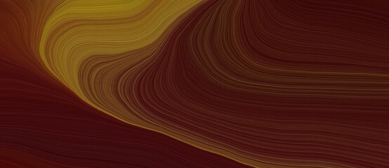 Aufkleber - background graphic element with contemporary waves design with very dark pink, brown and chocolate color