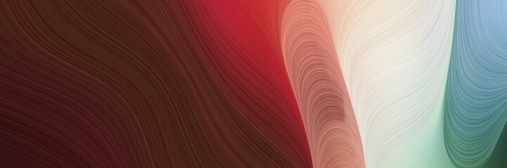 Poster - abstract artistic art background with lines and pastel gray, very dark pink and indian red colors. can be used as card, banner or header