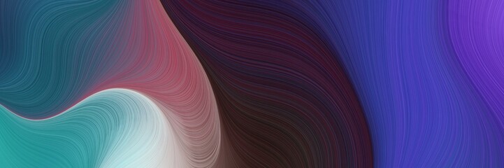 Poster - abstract colorful background with lines and dark slate blue, pastel blue and slate blue colors. art can be used as background or texture