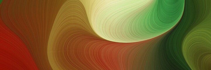Aufkleber - abstract artistic art backdrop with lines and saddle brown, burly wood and dark sea green colors. can be used as texture, background or banner