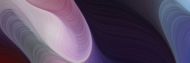 Poster - abstract colorful background graphic with lines and very dark blue, pastel purple and old lavender colors. can be used as poster, background or banner