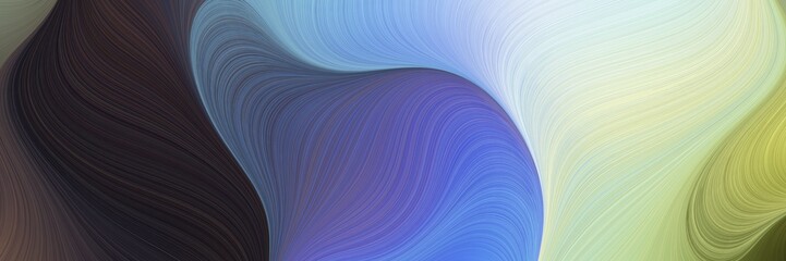 Poster - abstract colorful background with lines and dark slate gray, very dark blue and tea green colors. can be used as canvas, background or texture