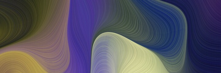 Poster - abstract artistic art background graphic with lines and dark slate gray, tan and old lavender colors. can be used as poster, background or banner