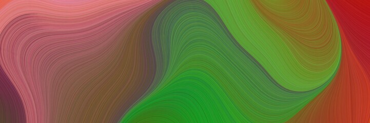 Poster - abstract artistic backdrop with lines and dark olive green, pastel brown and indian red colors. art can be used as background illustration