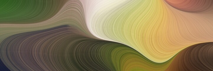 Fototapete - abstract colorful backdrop with lines and dark olive green, burly wood and pastel brown colors. can be used as canvas, background or banner