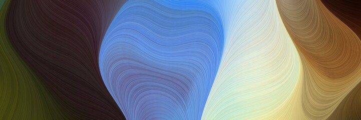 Poster - abstract colorful background graphic with lines and old mauve, corn flower blue and light gray colors. can be used as canvas, background or banner