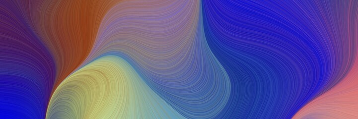 Poster - abstract colorful backdrop with lines and dark slate blue, rosy brown and brown colors. can be used as poster, background or banner