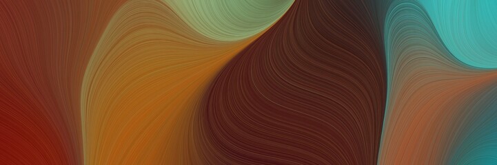 Aufkleber - abstract artistic backdrop with lines and old mauve, chocolate and cadet blue colors. art can be used as background illustration