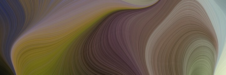 Fototapete - abstract artistic art backdrop with lines and pastel brown, dark olive green and ash gray colors. art can be used as background illustration