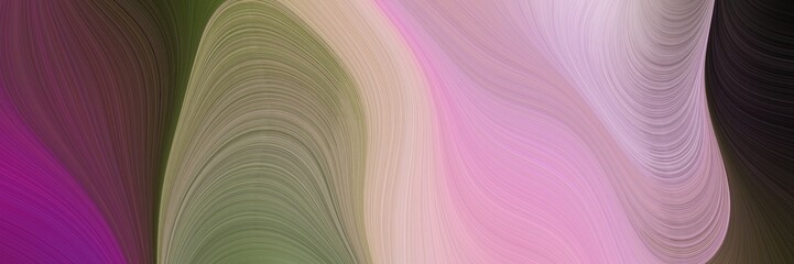 Aufkleber - abstract artistic art background with lines and pastel purple, pastel violet and very dark green colors. can be used as poster, background or banner
