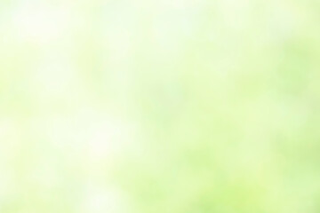 Background leaves on a light green background mixed with white.