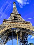 Fototapeta Paryż - eiffel tower in paris