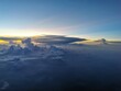 Aerial View Of Cloudscape During Sunset