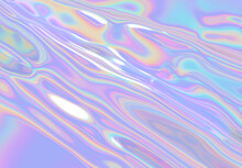 An Abstract Background With Rippling And Shiny Pastel Colors