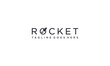 Creative and modern rocket icon vector for technology and transportation logo designs vector editable on white background
