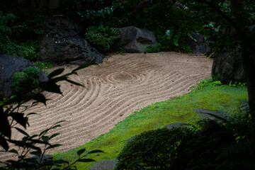 Wall Mural - Japanese  traditional garden is  called 