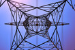 © Philipp Berezhnoy - Power line metal pylon with high voltage cables bottom up view