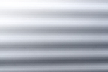 Wall Mural - Gray corrugated Metal Sheet Wall Background with shiny reflection gradation