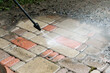 © ronstik - washing services - block paving cleaning with high pressure washer