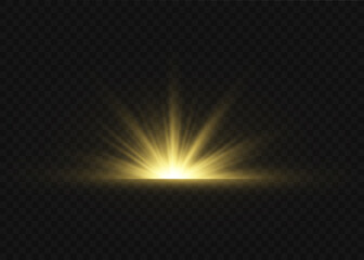 Wall Mural - sun ray light.
