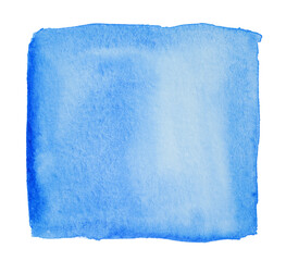 Blue square texture watercolor bright mockup element