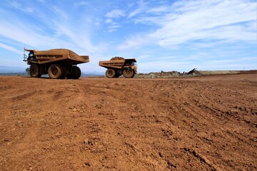 tractor in the field