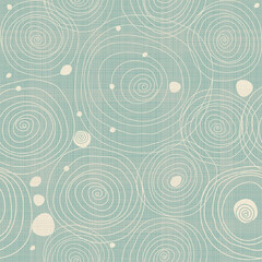 Aufkleber - Seamless hand drawn texture design for background, business card, web design. Doodle on textured background.  vector illustration 