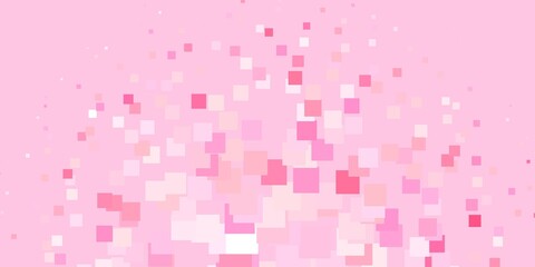 Wall Mural - Light Pink, Yellow vector background in polygonal style. Rectangles with colorful gradient on abstract background. Pattern for websites, landing pages.