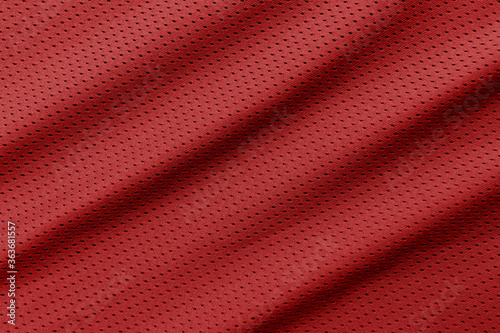 Fotografía Red football, basketball, volleyball, hockey, rugby, lacrosse and handball jerse