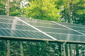 Solar Panels in the sun