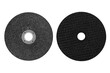 © modify260 - abrasive black discs for grinder on white